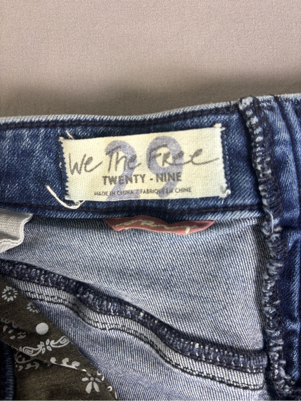 We The Free Free People Cropped Wide Leg Jeans Size 29 - Picture 2 of 9